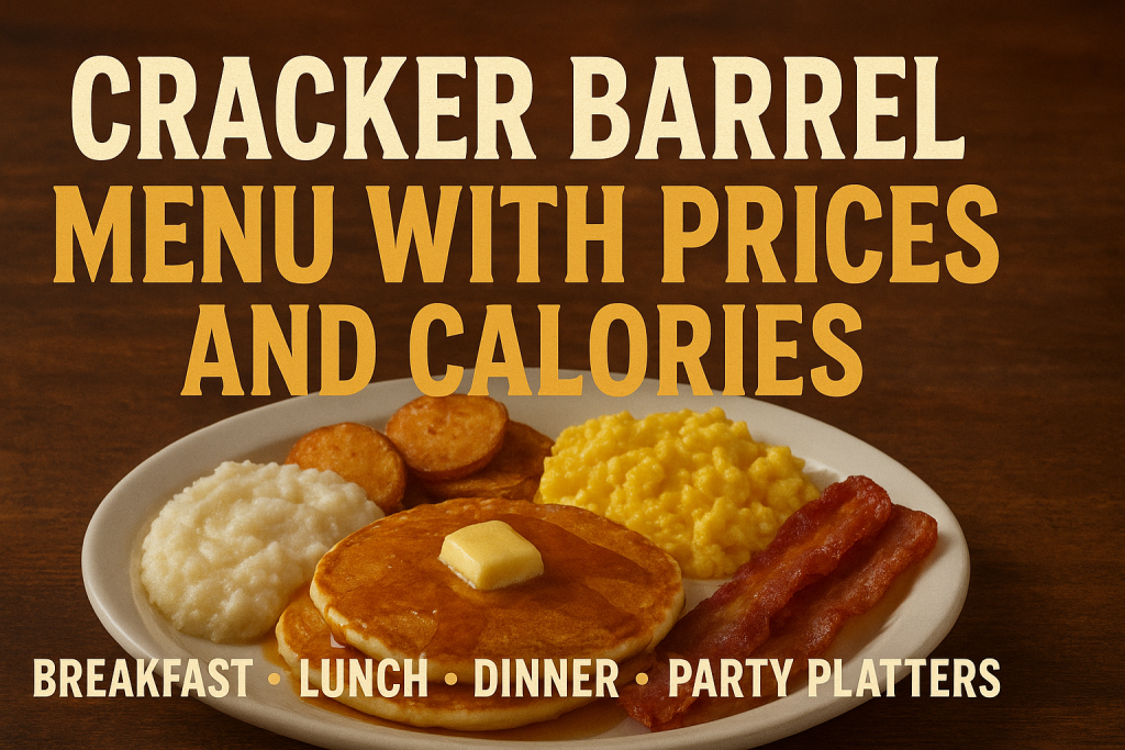 Cracker Barrel Menu with Prices and Calories: Breakfast, Lunch & Dinner 1 image 17